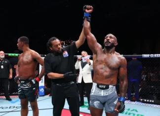 UFC a debutat în Azerbaidjan cu gala Jamahal Hill vs Khalil Rountree Jr.! A luptat și Bogdan Grad! (VIDEO) UFC a debutat în Azerbaidjan cu gala Jamahal Hill vs Khalil Rountree Jr.! A luptat și Bogdan Grad! (VIDEO)