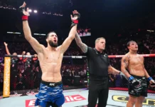 Nassourdine Imavov l-a învins pe Caio Borralho și urmează să se lupte pentru centură cu Khamzat Chimaev! (VIDEO) Nassourdine Imavov l-a învins pe Caio Borralho și urmează să se lupte pentru centură cu Khamzat Chimaev! (VIDEO)