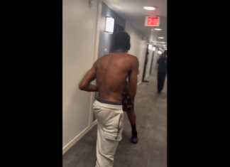 VIDEO. Bătaie pe coridor soluționată foarte rapid! VIDEO. Bătaie pe coridor soluționată foarte rapid!