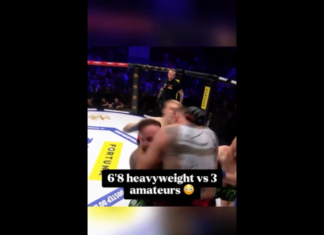 VIDEO. Mariusz Wach, un fost boxer de 2.03 m, a făcut KO 3 influenceri în MMA VIDEO. Mariusz Wach, un fost boxer de 2.03 m, a făcut KO 3 influenceri în MMA