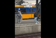 VIDEO. L-a făcut KO pe peron și nu a putut să se mai ridice! VIDEO. L-a făcut KO pe peron și nu a putut să se mai ridice!