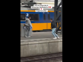 VIDEO. L-a făcut KO pe peron și nu a putut să se mai ridice! VIDEO. L-a făcut KO pe peron și nu a putut să se mai ridice!