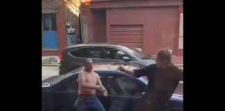 VIDEO. L-a bătut de l-a calmat instant! VIDEO. L-a bătut de l-a calmat instant!