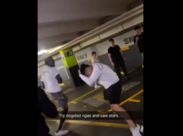 VIDEO. L-a făcut KO într-o parcare subterană! VIDEO. L-a făcut KO într-o parcare subterană!