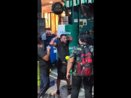 VIDEO. O bătaie bine meritată pentru un scandalagiu! VIDEO. O bătaie bine meritată pentru un scandalagiu!