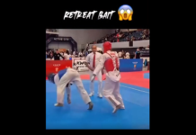 VIDEO. I-a întins o capcană pe retragere și a făcut-o knockout! VIDEO. I-a întins o capcană pe retragere și a făcut-o knockout!