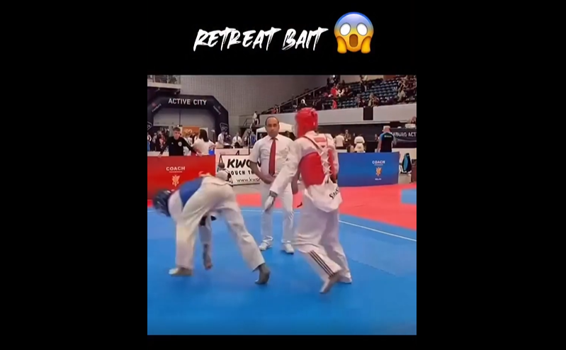 VIDEO. I-a întins o capcană pe retragere și a făcut-o knockout!
