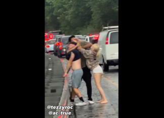 VIDEO. Bătaie în plină autostradă. S-a lăsat cu somn! VIDEO. Bătaie în plină autostradă. S-a lăsat cu somn!