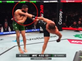 Rafael Fiziev reușește o finalizare explozivă și va reintra în clasamentul UFC la Lightweight! (VIDEO) Rafael Fiziev reușește o finalizare explozivă și va reintra în clasamentul UFC la Lightweight! (VIDEO)