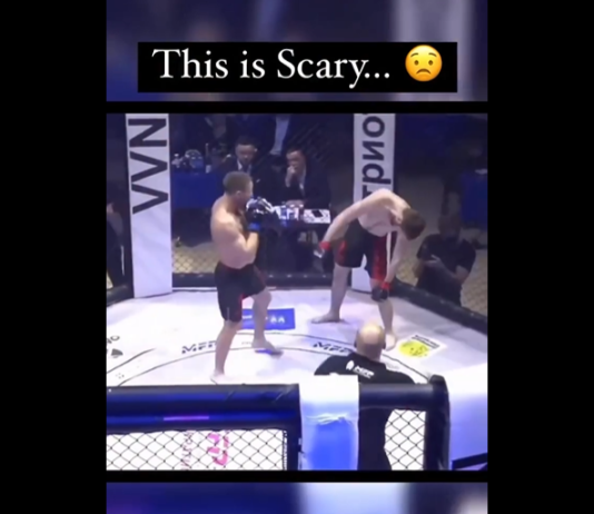 VIDEO. Unul dintre cele mai înspăimântătoare knockouturi din MMA! VIDEO. Unul dintre cele mai înspăimântătoare knockouturi din MMA!