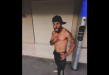 VIDEO. A vrut scandal și și-a luat somn dintr-un singur pumn! VIDEO. A vrut scandal și și-a luat somn dintr-un singur pumn!
