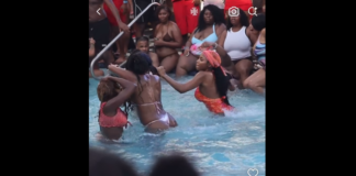 VIDEO. Bătaie între fete la piscină! VIDEO. Bătaie între fete la piscină!