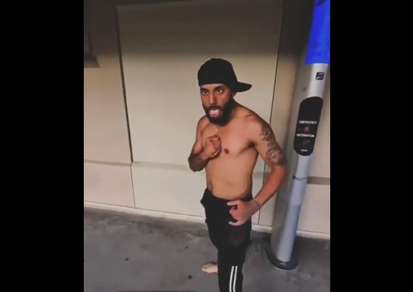 VIDEO. A vrut scandal și și-a luat somn dintr-un singur pumn!