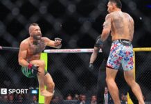 UFC 329: Conor McGregor s-a accidentat din nou, iar Max a câștigat fără dubii! (VIDEO) UFC 329: Conor McGregor s-a accidentat din nou, iar Max a câștigat fără dubii! (VIDEO)