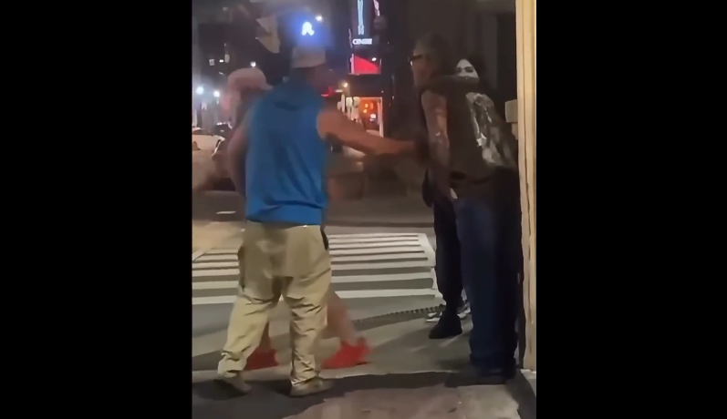 VIDEO. L-a făcut KO printr-un roundhouse kick!