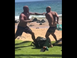 VIDEO. O luptă la plajă care s-a terminat înainte de a începe! VIDEO. O luptă la plajă care s-a terminat înainte de a începe!