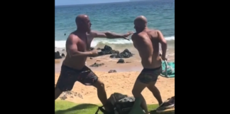VIDEO. O luptă la plajă care s-a terminat înainte de a începe! VIDEO. O luptă la plajă care s-a terminat înainte de a începe!