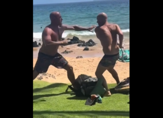 VIDEO. O luptă la plajă care s-a terminat înainte de a începe! VIDEO. O luptă la plajă care s-a terminat înainte de a începe!