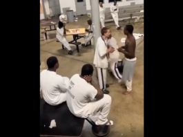 VIDEO. Knockout brutal într-o pușcărie! VIDEO. Knockout brutal într-o pușcărie!