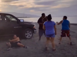VIDEO. Avea impresia că poate să bată toată plajă, dar a fost pus rapid la punct! VIDEO. Avea impresia că poate să bată toată plajă, dar a fost pus rapid la punct!