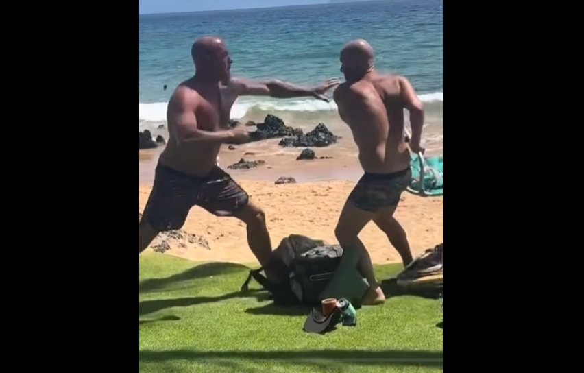 VIDEO. O luptă la plajă care s-a terminat înainte de a începe!