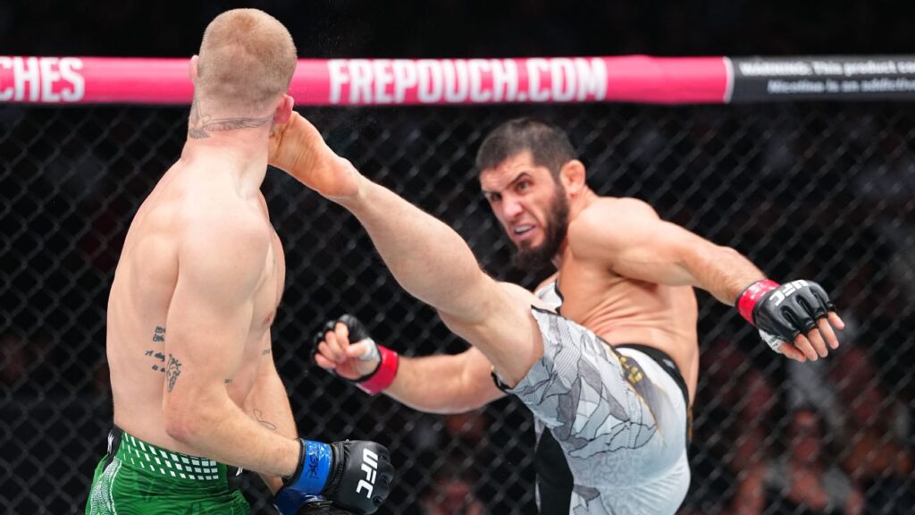 VIDEO. Islam Makhachev îl învinge pe Ian Garry și bate recordul lui Anderson Silva de victorii consecutive obținute în UFC!