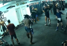 VIDEO. A încercat să-i dea un pumn prin întoarcere unui partener de antrenament și a fost pedepsit imediat! VIDEO. A încercat să-i dea un pumn prin întoarcere unui partener de antrenament și a fost pedepsit imediat!