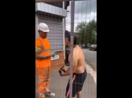 VIDEO. L-a înjurat și l-a scuipat, iar după a primit o lecție! VIDEO. L-a înjurat și l-a scuipat, iar după a primit o lecție!